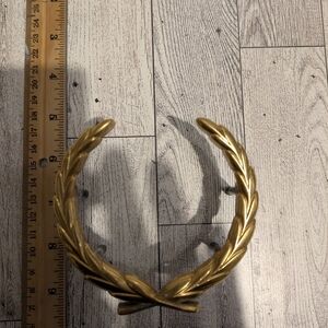 cadillac Elegant Gold Car Emblem